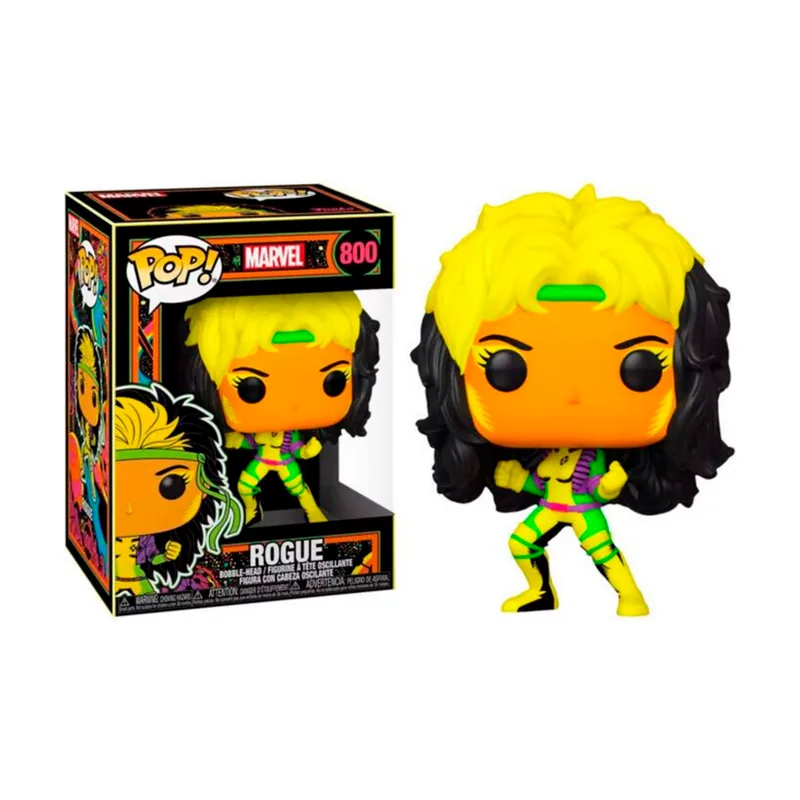 Funko X-Men POP Rogue Blacklight **Edición Especial**