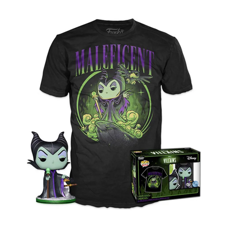 Funko Maléfica Camiseta L & POP Maleficent