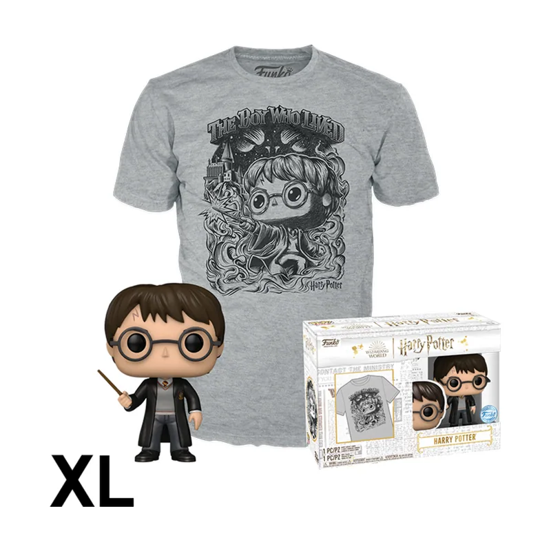 Funko Harry Potter Camiseta XL & POP Harry Potter