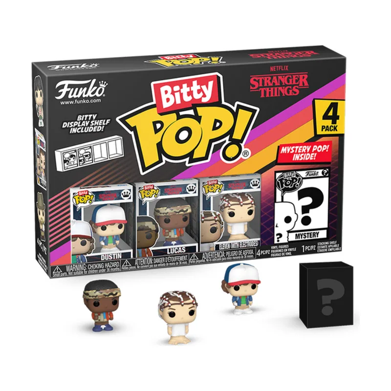 Funko Stranger Things Bitty POP Pack 4 Dustin