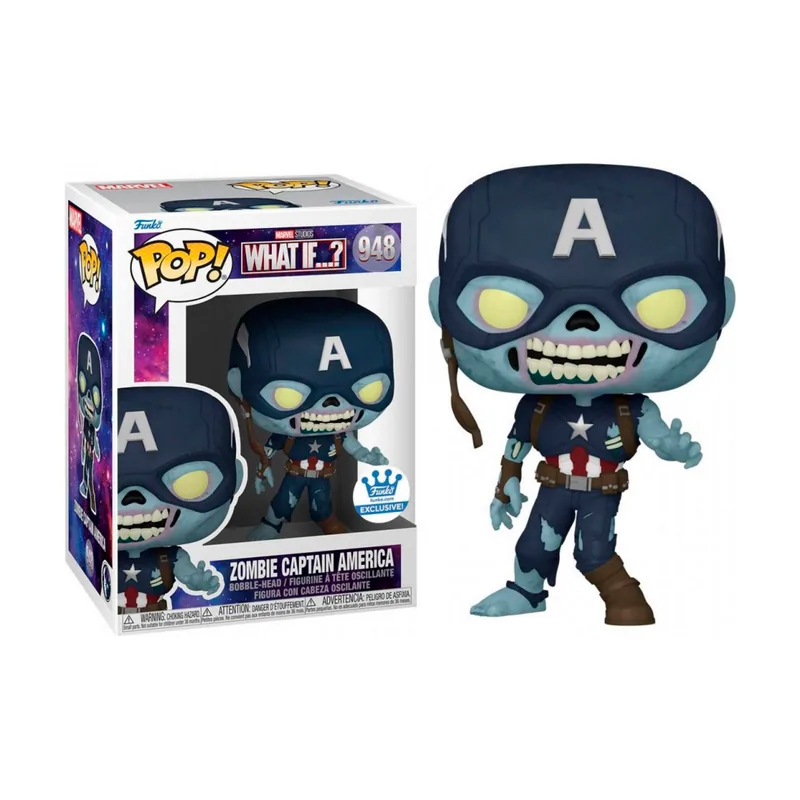 Funko What If...? POP Zombie Captain America **Edición Especial**