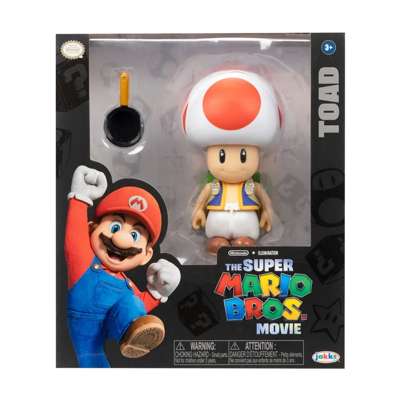 Jakks Pacific Figura Toad La Pelicula Super Mario Bros 13cm