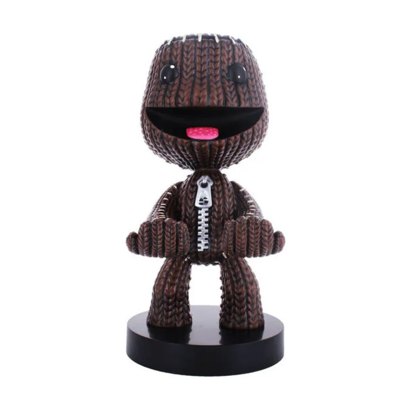 Exquisite Gaming Cable Guy soporte sujecion figura Sackboy LittleBigPlanet 21cm