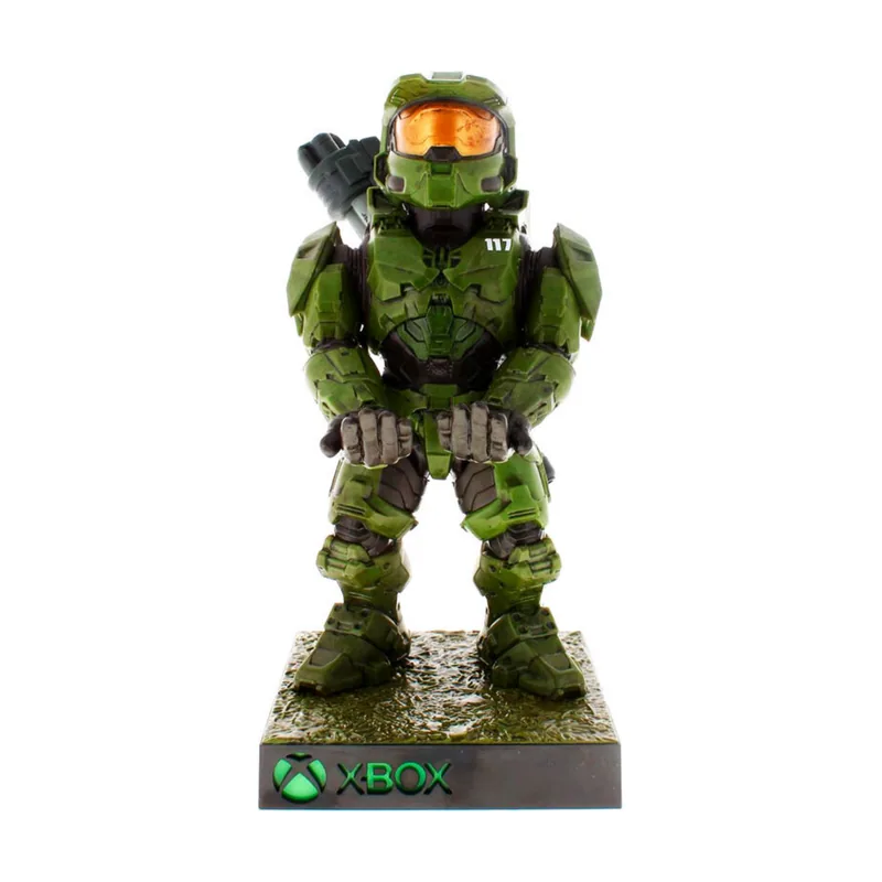 Exquisite Gaming Cable Guy soporte sujecion figura Master Chief Halo Infinite con luz 21cm