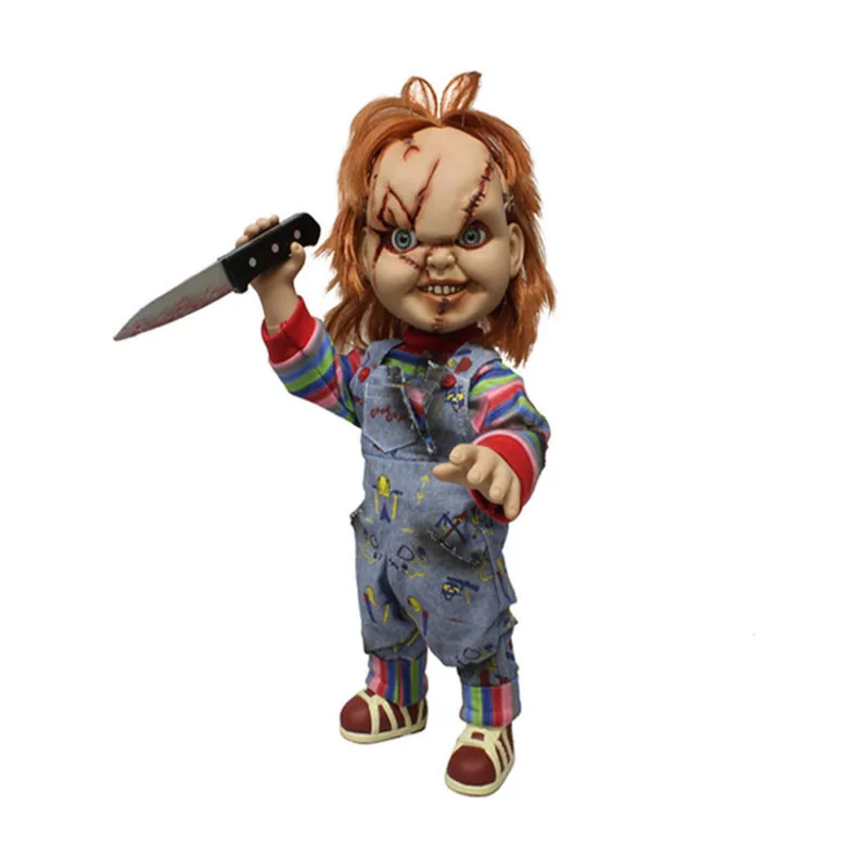 Mezco Toyz Figura Chucky El Muñeco Diabolico parlante 38cm