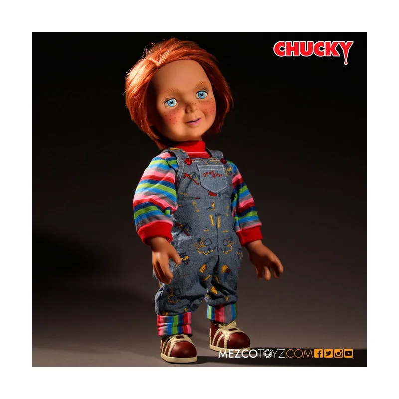 Mezco Toyz Figura articulada parlante Muñeco Diabolico Chucky 38cm