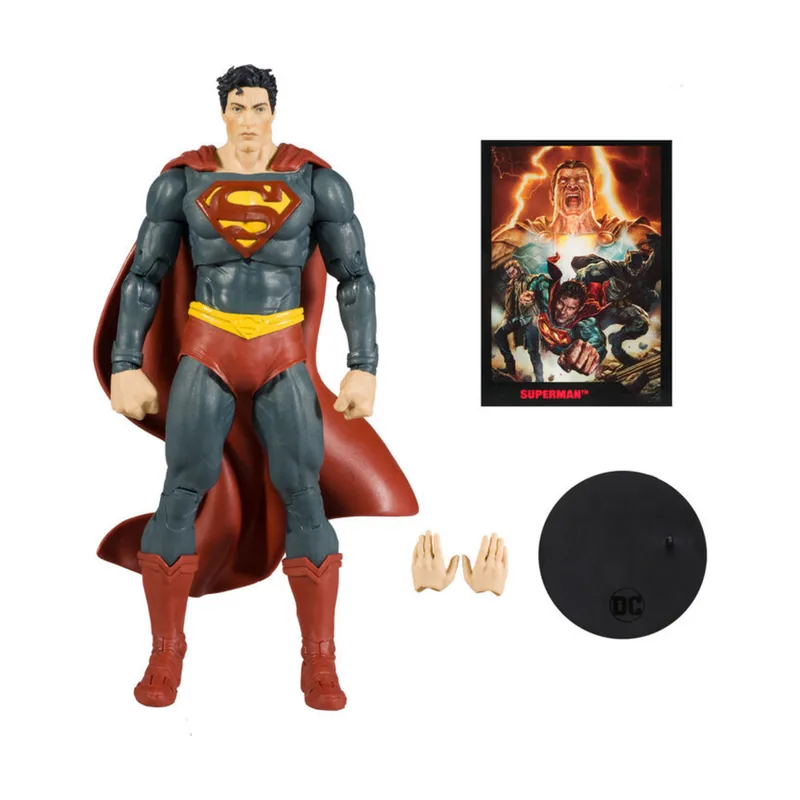McFarlane Toys Figura Superman + Comic Black Adam DC Comics 17cm