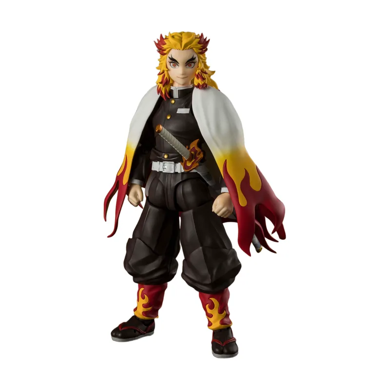 Tamashii Nations Figura Kyojuro Rengoku Demon Slayer Kimetsu no Yaiba SH Figuarts