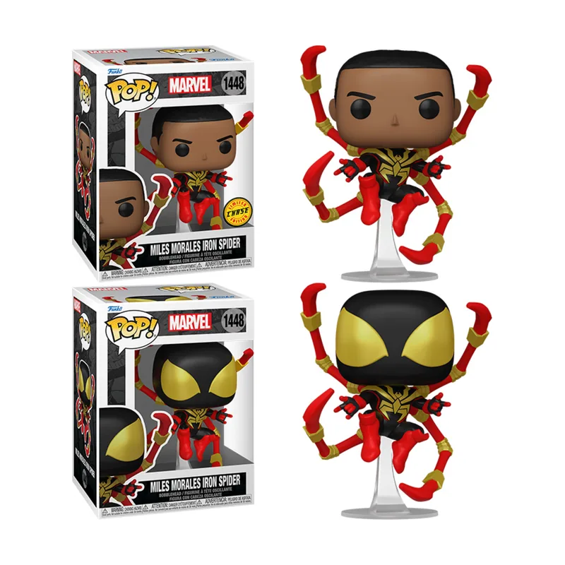 Funko Spider-Man POP Miles Iron Spider Comics Chase