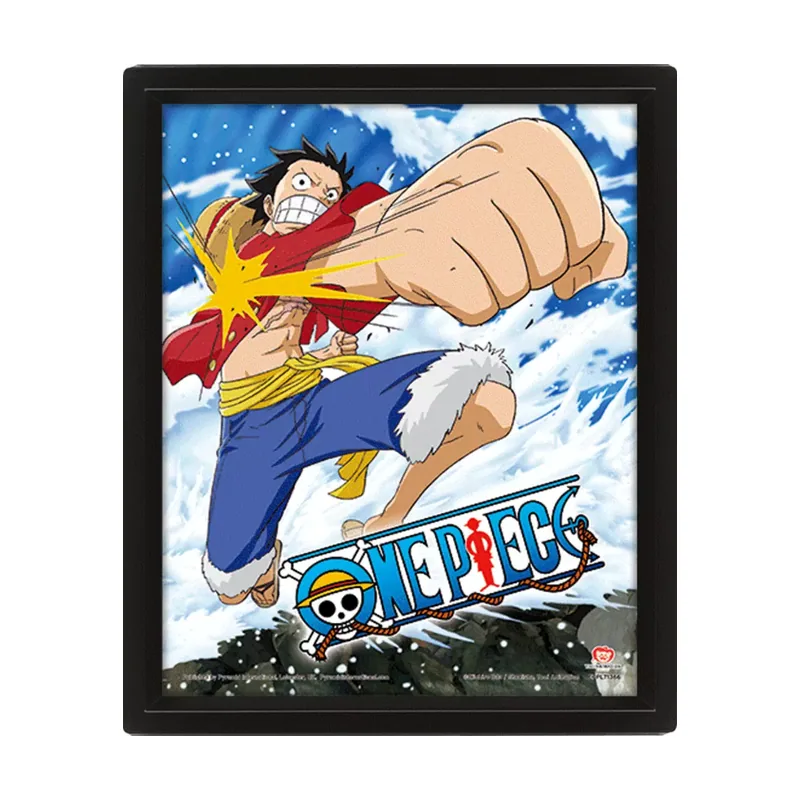 Pyramid One Piece Póster 3D Gum Pistol