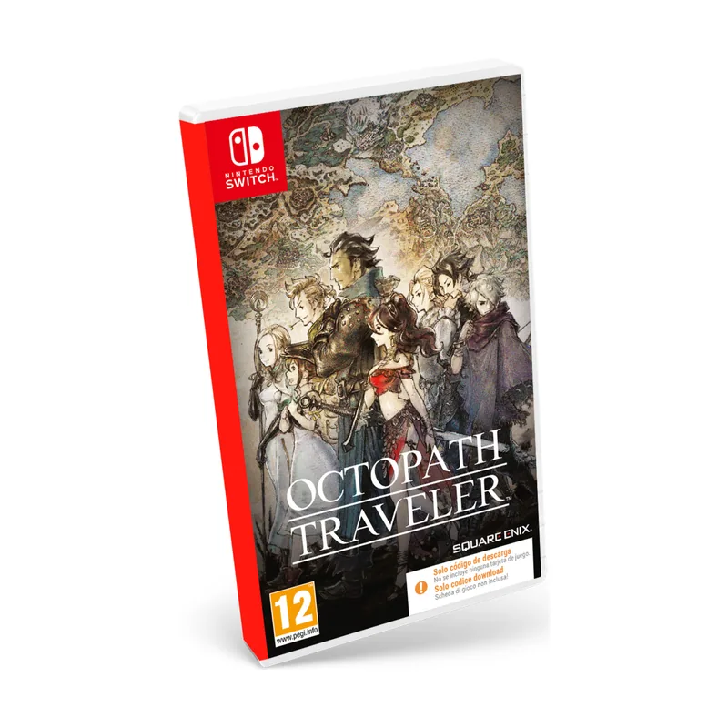 Square Enix Octopath Traveler Código descarga Switch