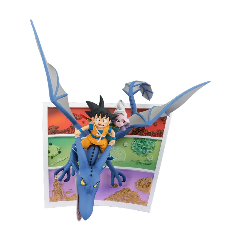 Tamashii Nations Figura Son Goku y Kaio Mini Dragon Ball Daima Figuarts ZERO