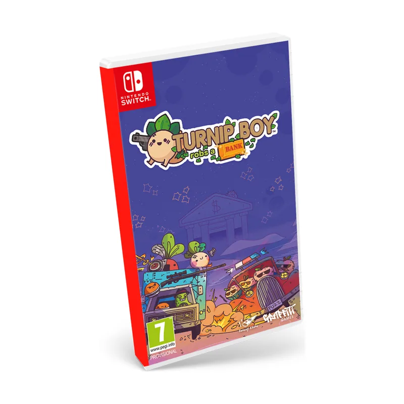 Graffiti Games Turnip Boy Robs a Bank Switch