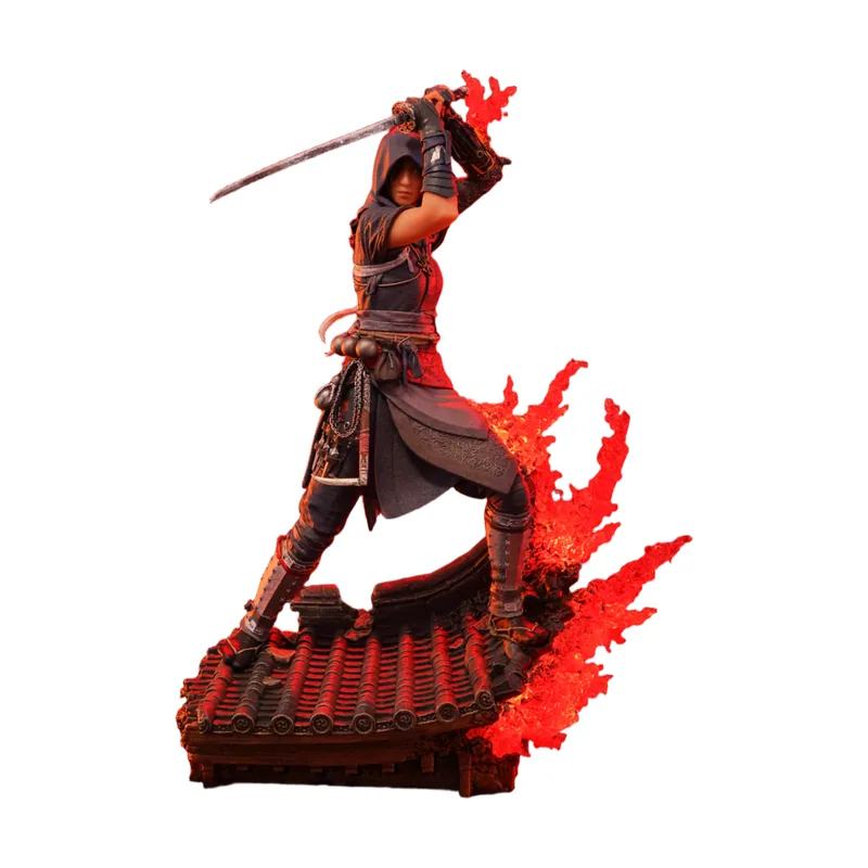 Pure Arts Figura Animus Naoe Estatua Resina Escala 1/8 Assassin's Creed Shadows 27 cm
