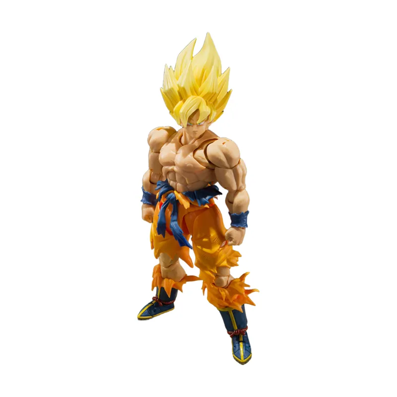 Tamashii Nations Figura Son Goku Dragon Ball Z Legendary Super Saiyan SH Figuarts Best Selection 15cm