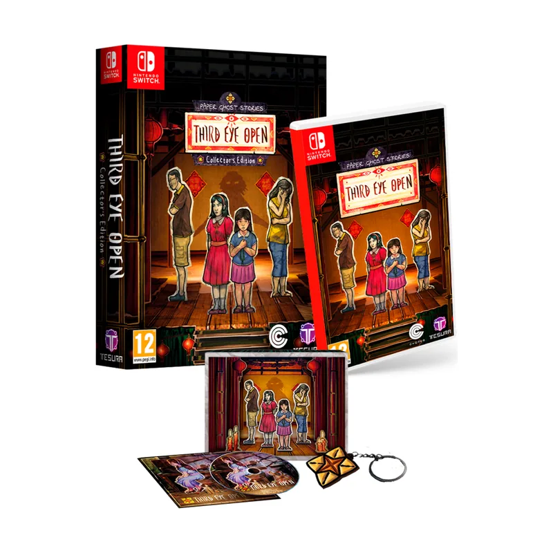 Tesura Games Paper Ghost Stories Third Eye Open Collector's Edition Switch