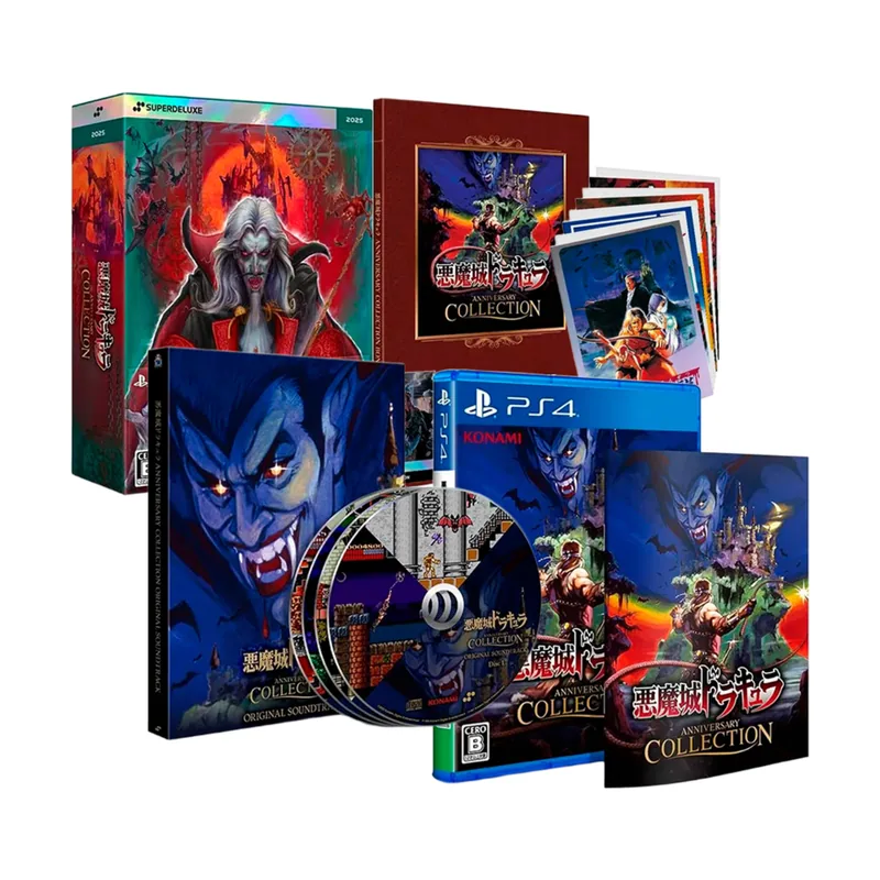 Limited Run Games Castlevania Anniversary Collection Deluxe Edition