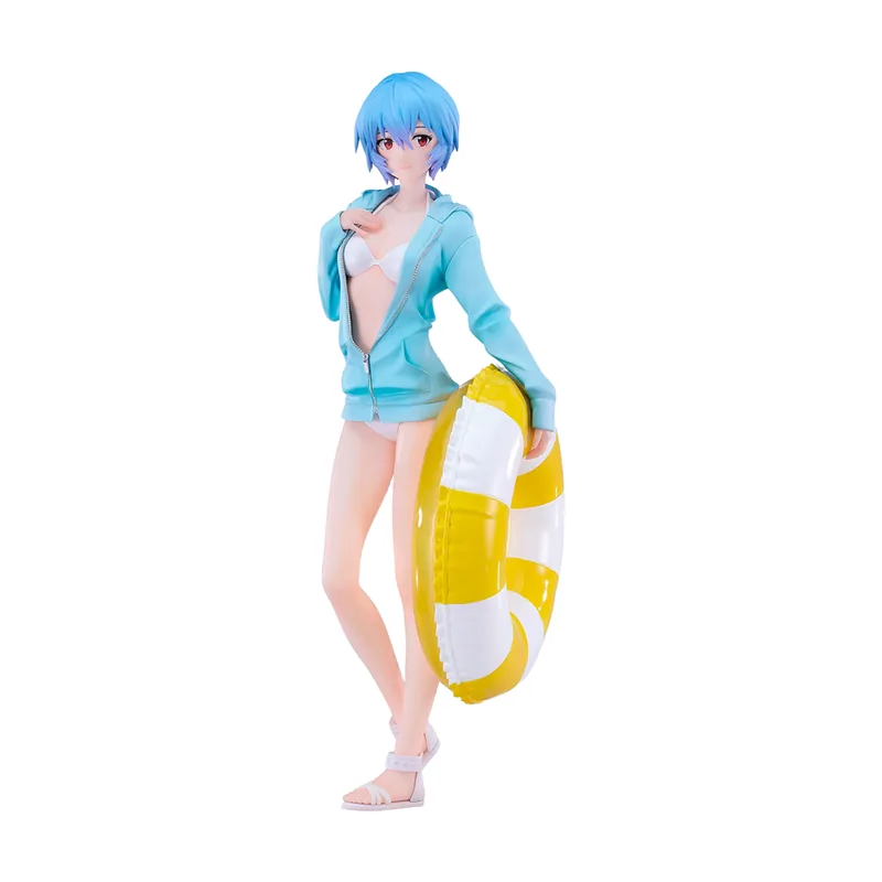 Good Smile Figura Rei Ayanami Rebuild of Evangelion Beach Queens Pop Up Parade L 22cm