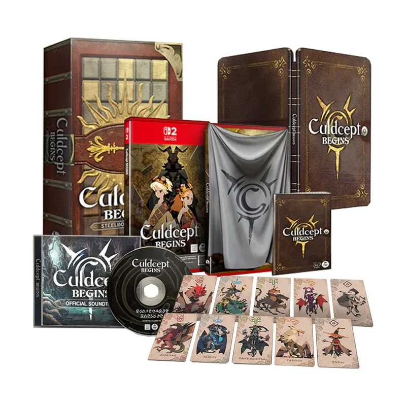 Clear River Culdcept Begins Edición Steelbox Switch 2