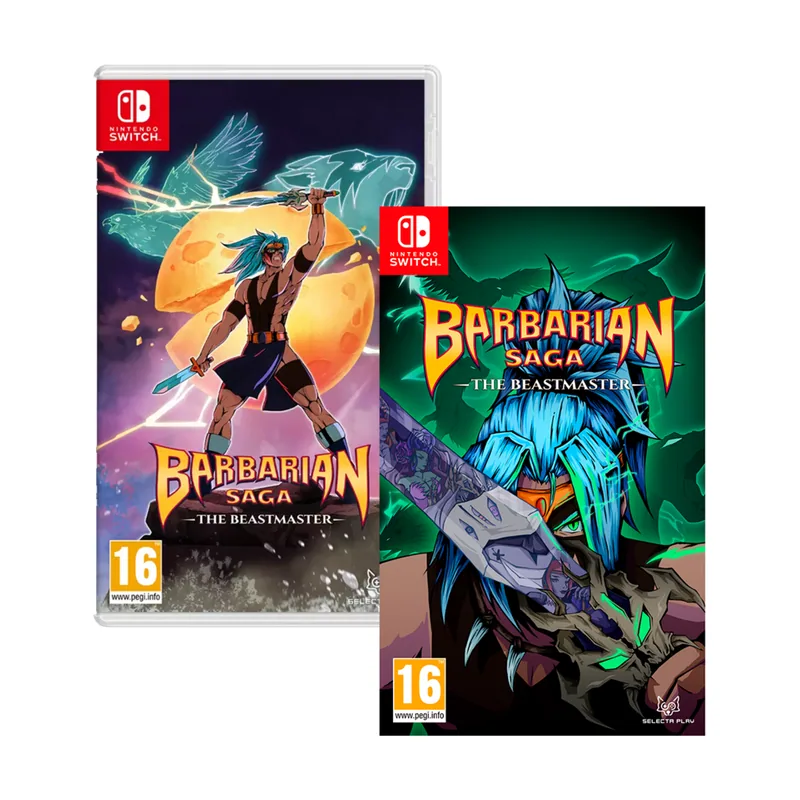 Selecta Play Barbarian Saga The Beastmaster Switch