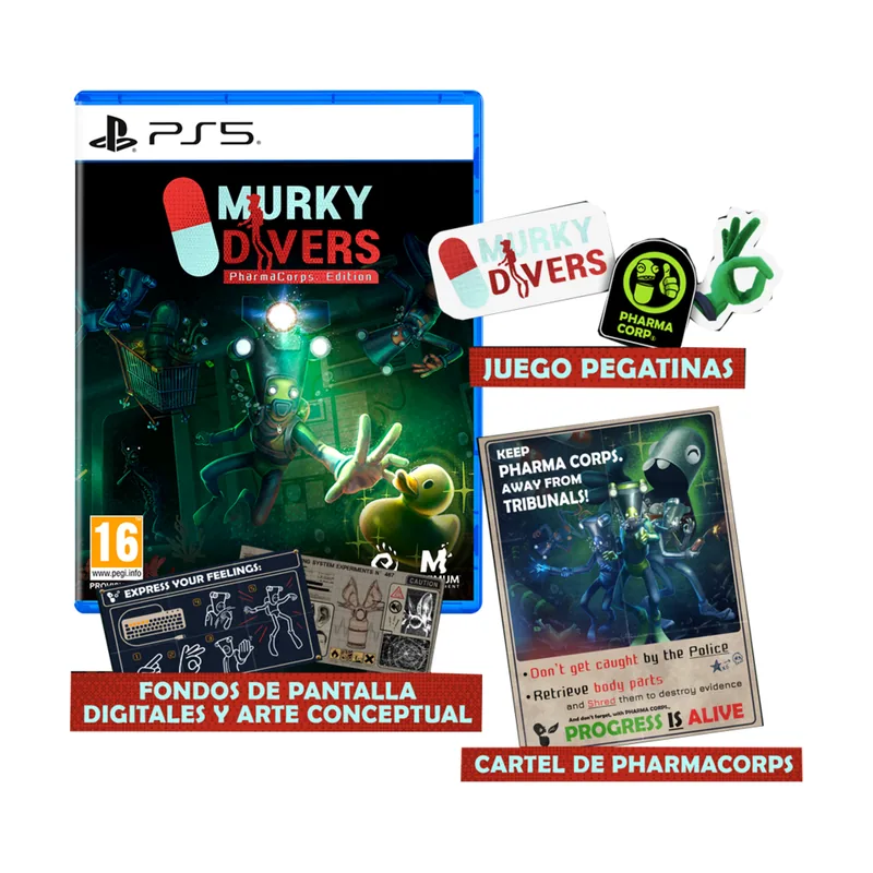 Maximum Entertainment Murky Divers Edición PharmaCorps PS5