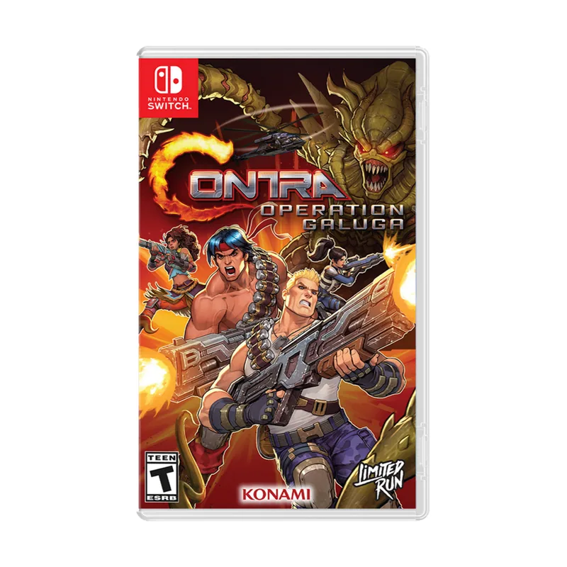Konami Contra Operation Galuga Limited Run