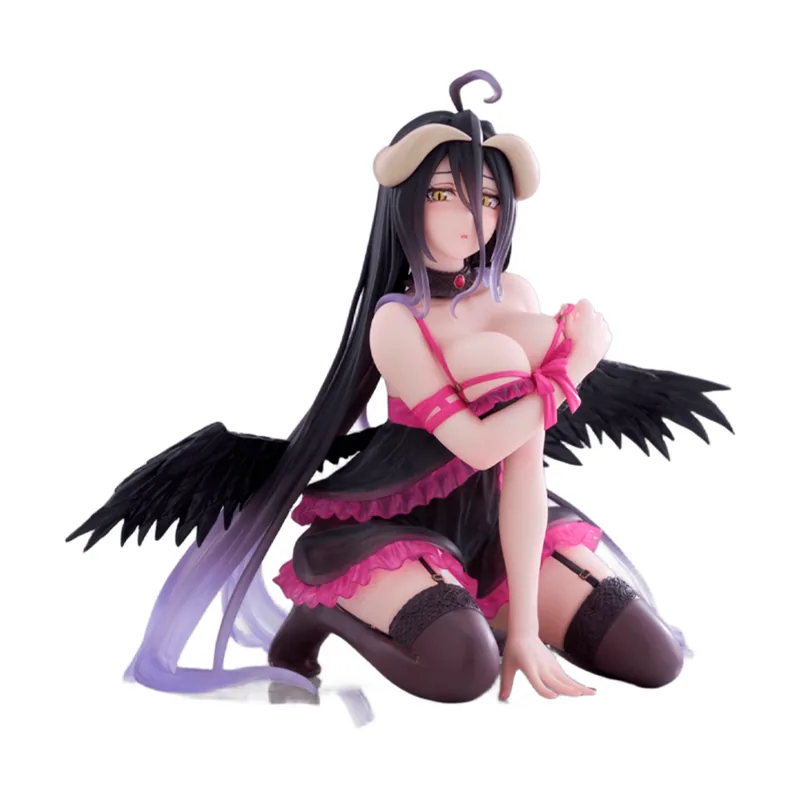 Taito Figura Albedo Overlord Negligee Ver. Desktop Cute