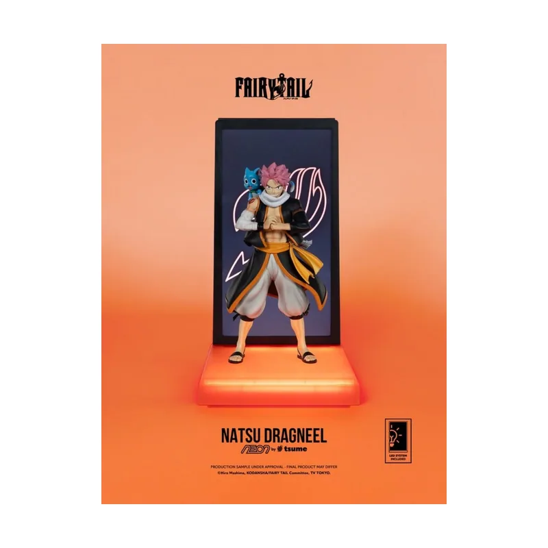 Tsume Art Figura Natsu Dragneel Fairy Tail 1/9 Neon Tsume