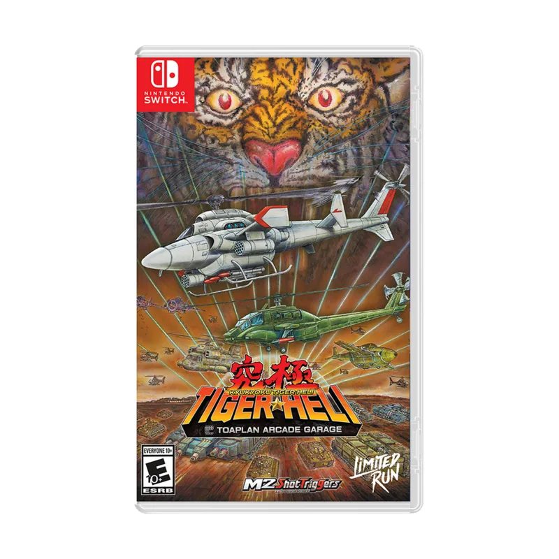 Limited Run Games Toaplan Arcade Garage Kyukyoku Tiger-Heli LRG