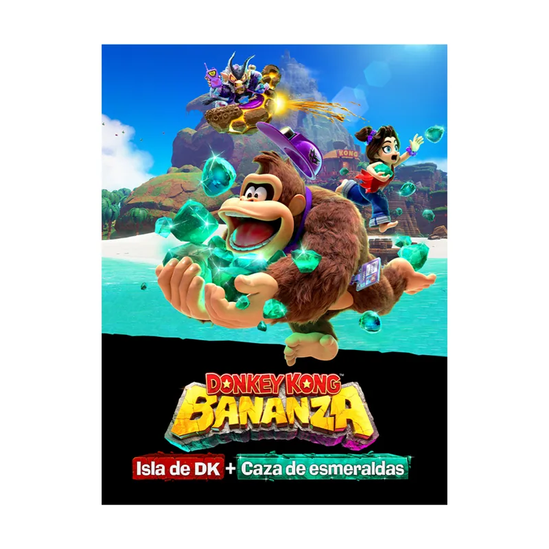 Nintendo Donkey Kong Bananza DK Island & Emerald Rush Switch 2