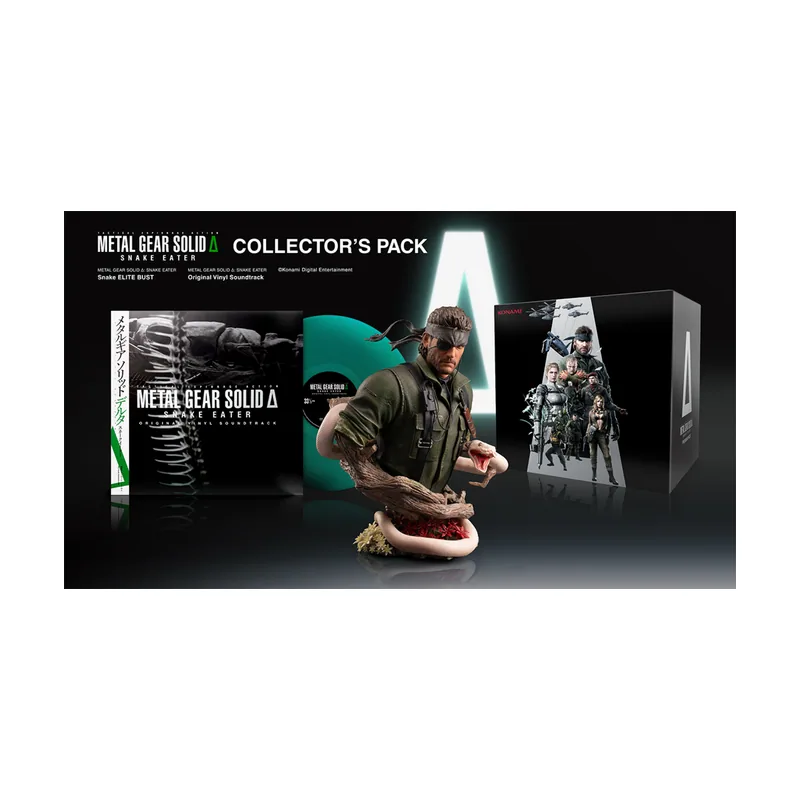 Konami|Figurama Collectors Metal Gear Solid ∆ Snake Eater Collector's Pack