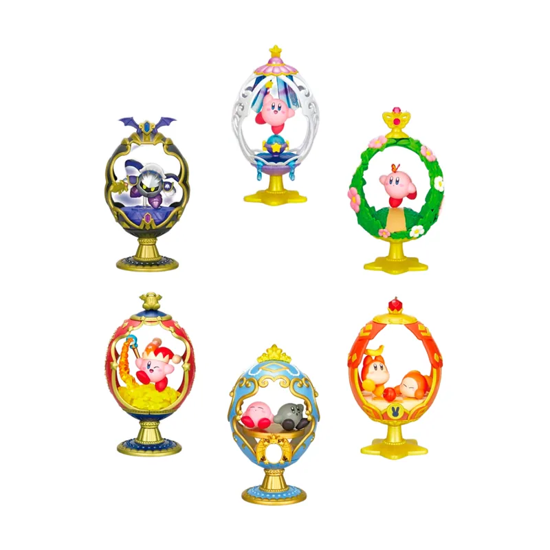 Re-Ment Set de 6 Minifiguras Kirby Obaltique Collection