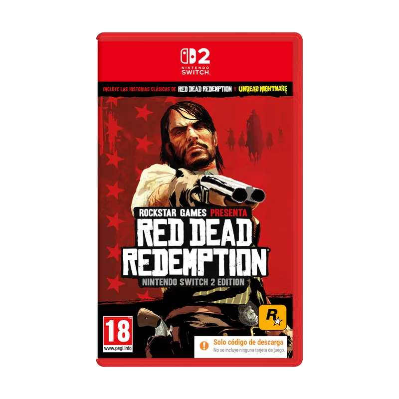 Take 2 Red Dead Redemption Código descarga Switch 2