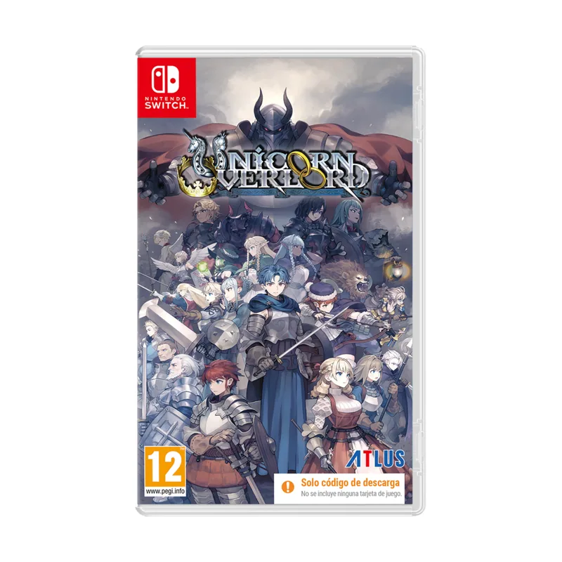 Atlus Unicorn Overlord Código descarga Switch