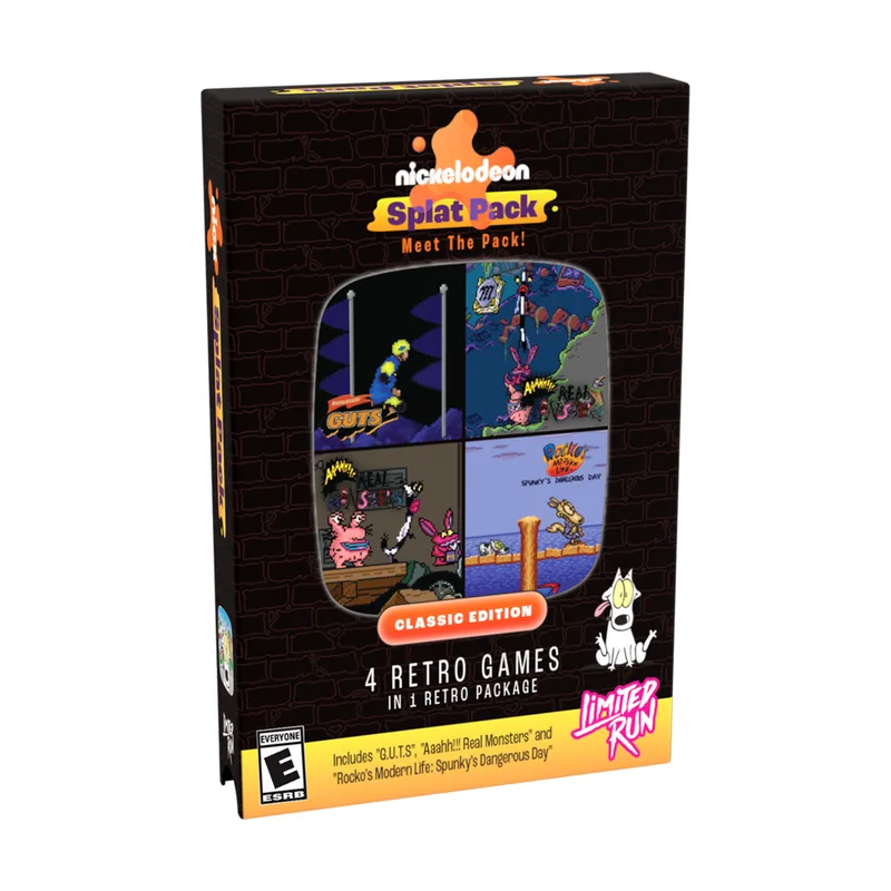Limited Run Games Nickelodeon Splat Pack Classic Edition