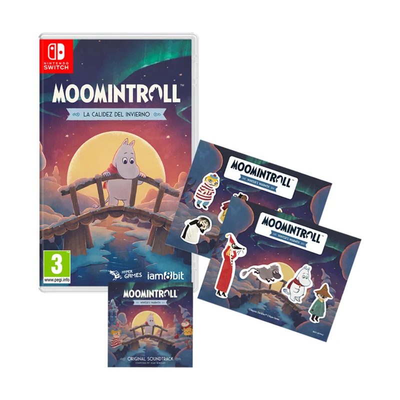 Iam8bit Moomintroll La Calidez del Invierno Switch
