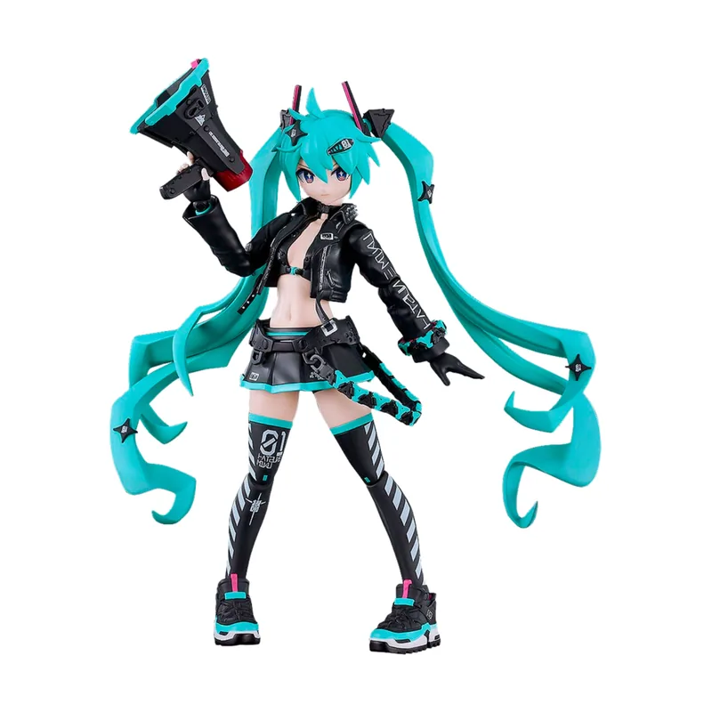 Good Smile Figura Model Kit Hatsune Miku Character Vocal Series 01 Chuocho Tactical Craft Ver. Plamatea