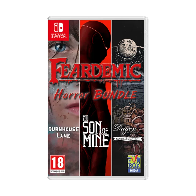 Funbox Media Feardemic Horror Bundle Switch