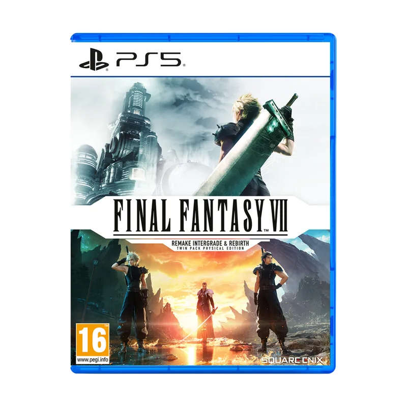 Square Enix Final Fantasy VII Remake Intergrade & Rebirth Twin Pack Physical Edition PS5