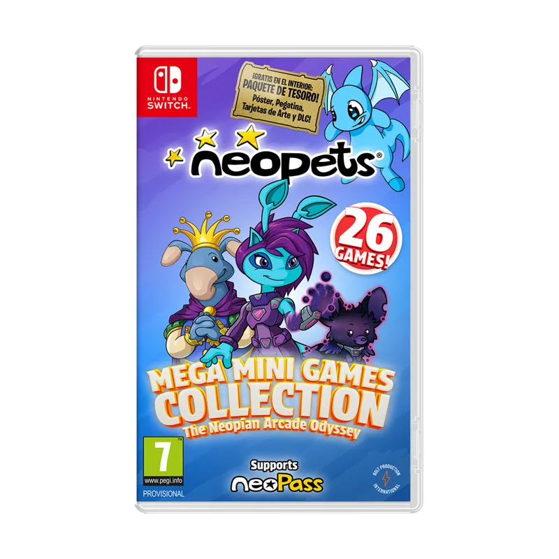 Bolt Neopets Mega Mini Games Collection