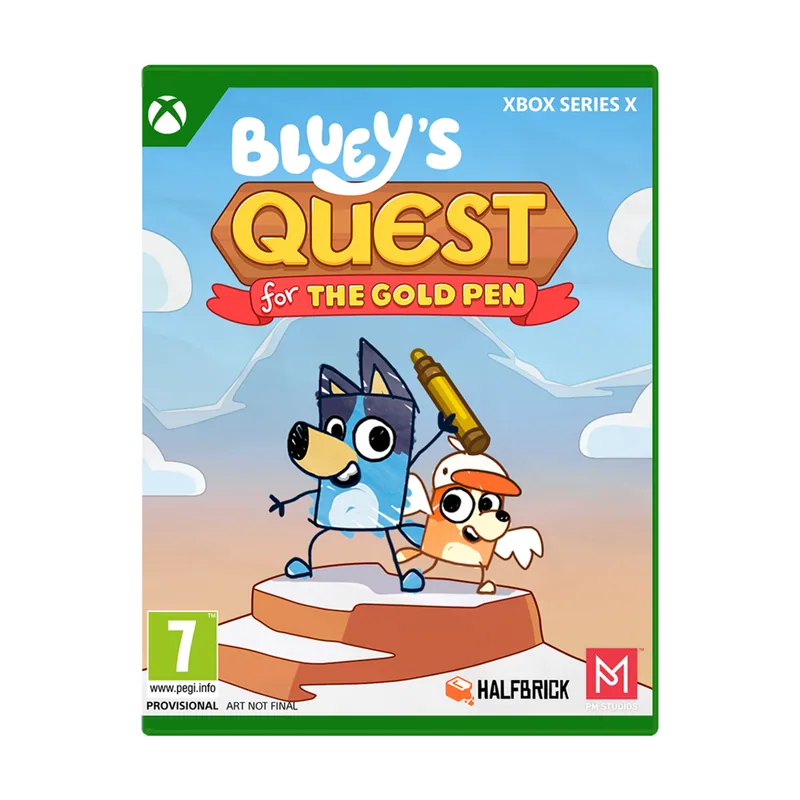 PM Studios Bluey's quest for the Gold Pen Xbox Series