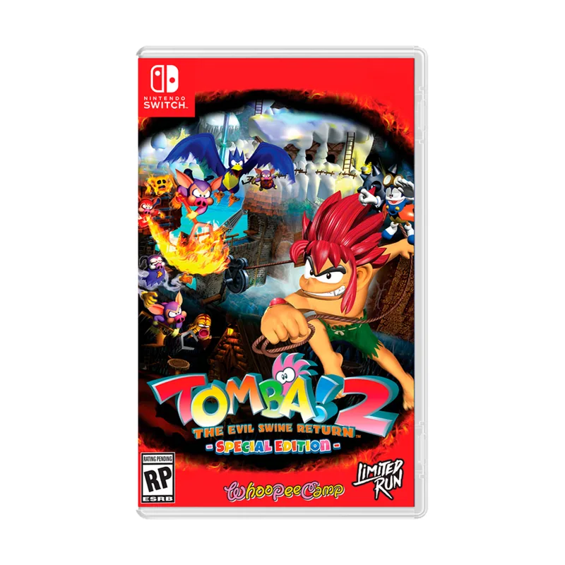 Limited Run Games Tomba! 2 The Evil Swine Return Remastered Standard Edition LRG