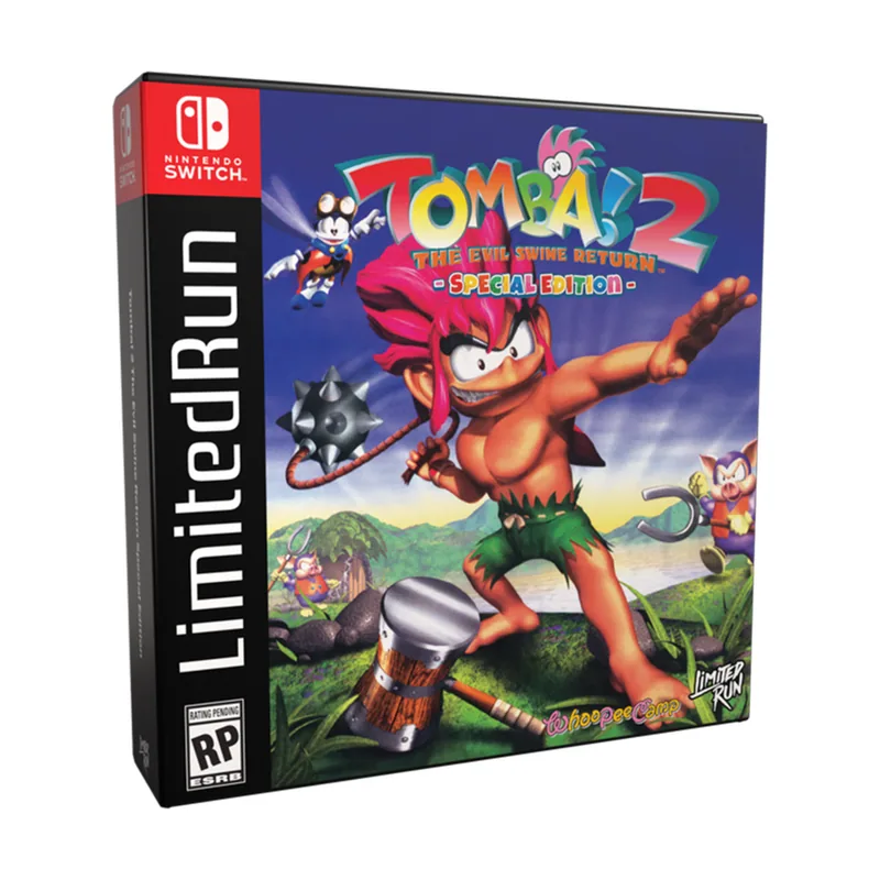 Limited Run Games Tomba! 2 The Evil Swine Return Remastered Classic Edition LRG