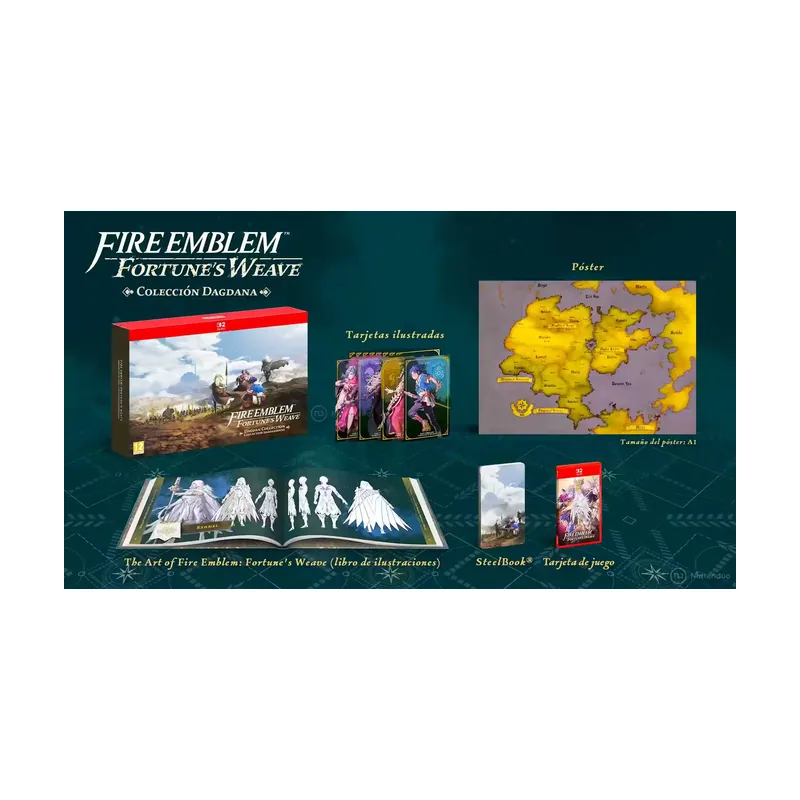 Nintendo Fire Emblem Fortunes Weave Dagdan Collection Edición Limitada Switch 2