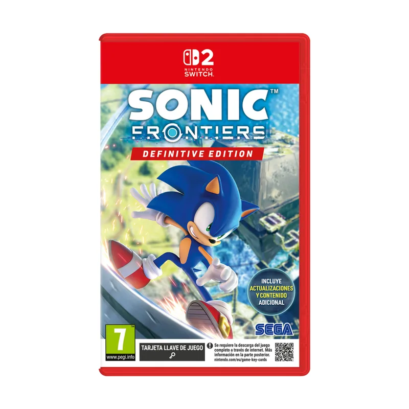 Sega Sonic Frontiers Edición Definitiva Switch 2