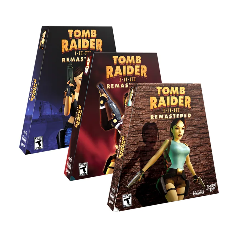 Crystal Dynamics Tomb Raider I-III Remastered Convention Exclusive Limited Run