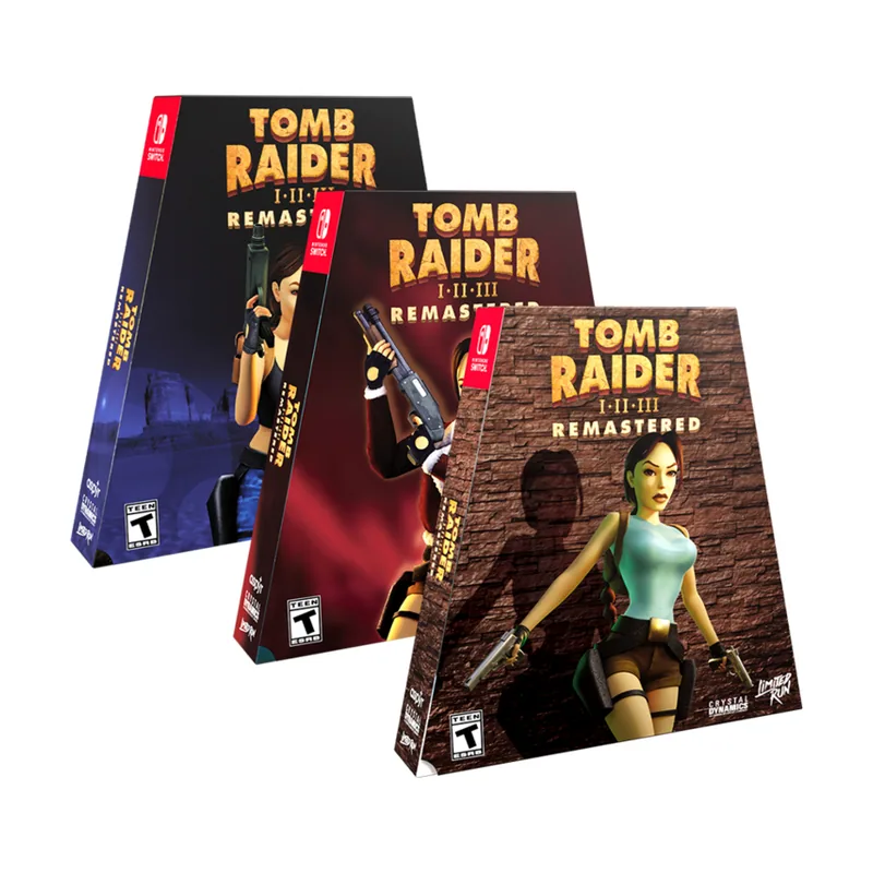 Crystal Dynamics Tomb Raider I-III Remastered Convention Exclusive Limited Run