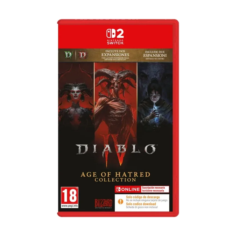 Activision Diablo IV Age of Hatred Collection CIAB Switch 2