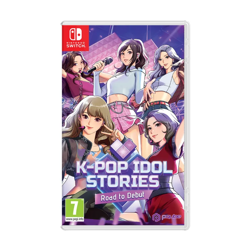 Pqube K-Pop Idol Stories Road to Debut Switch