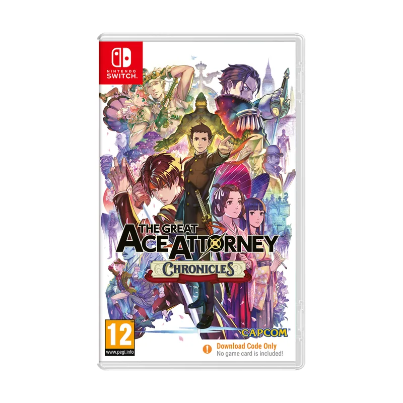Capcom Great Ace Attorney Chronicles Código descarga Switch